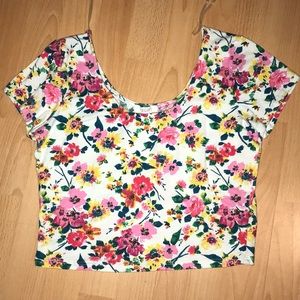 Floral Crop Top